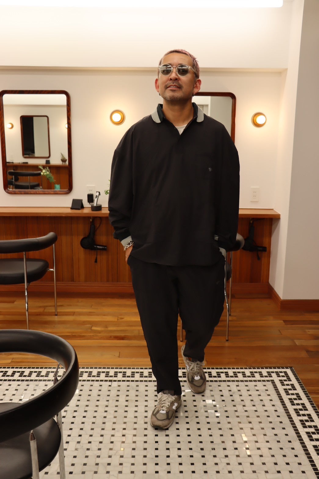 Stretch ‘4-way‘ nylon pants