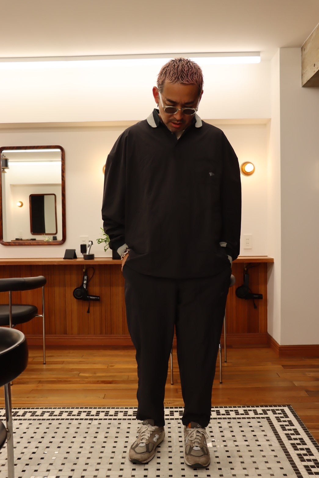 Stretch ‘4-way‘ nylon pants