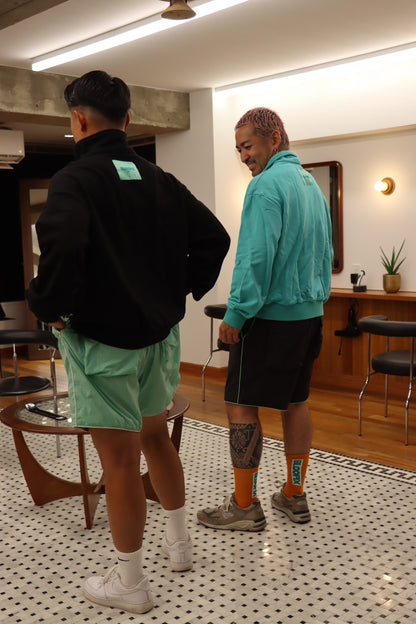 Stand highneck sweatshirt