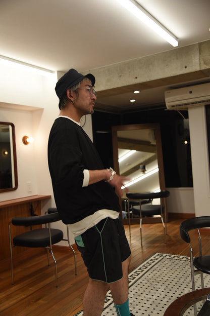 Mesh nylon longsleeve ‘MOTO ‘shirt