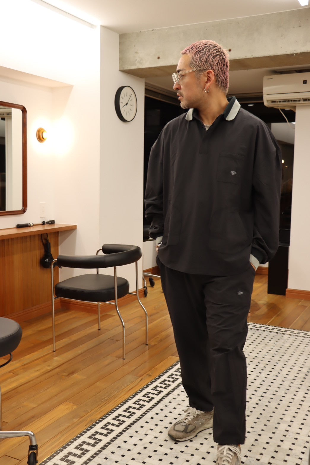 Stretch ‘4-way‘ nylon pants