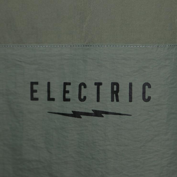 GOLF LOGO MOCK NECK NYLON CARGO POCKET S/S TEE
