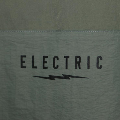 GOLF LOGO MOCK NECK NYLON CARGO POCKET S/S TEE