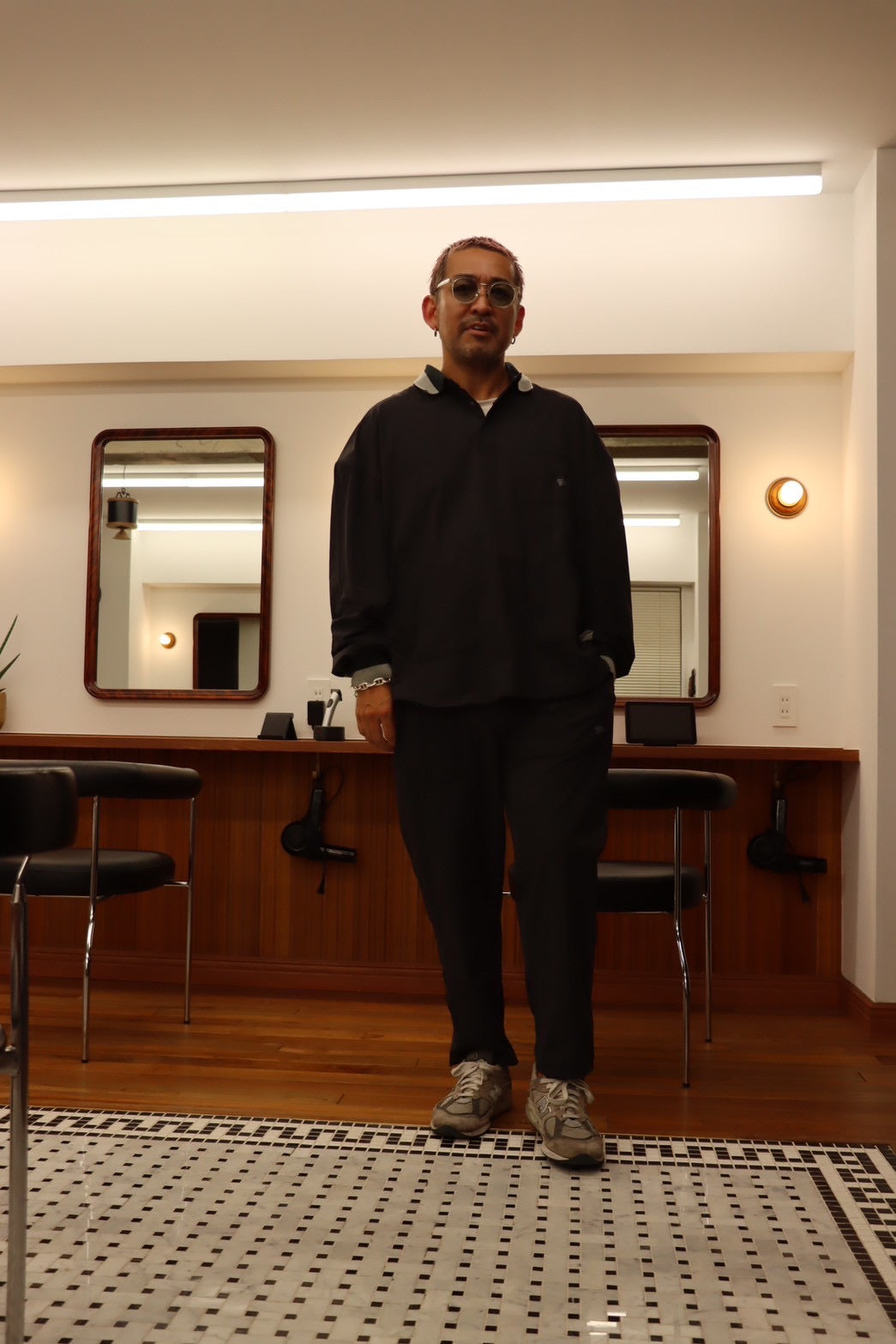 Stretch ‘4-way‘ nylon pants