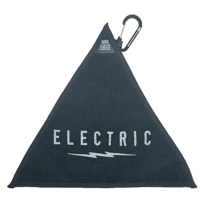 VOLT MICROFIBER CARABINER TOWEL - BLACK