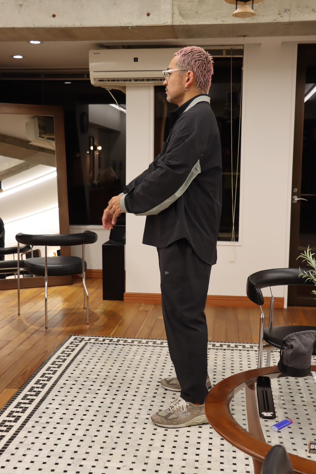 Stretch ‘4-way‘ nylon pants