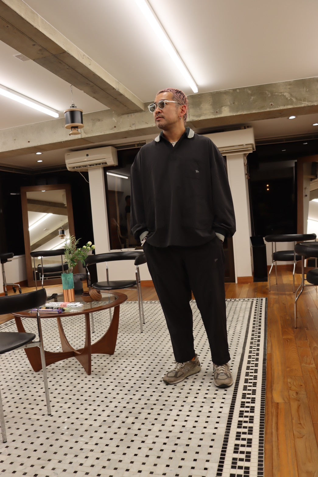 Stretch ‘4-way‘ nylon pants