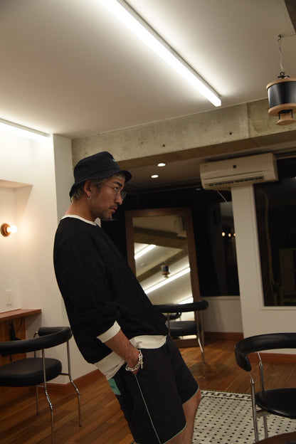 Mesh nylon longsleeve ‘MOTO ‘shirt