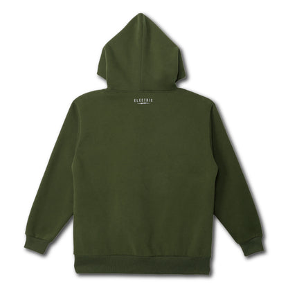 ICON LOGO HOOD - OLIVE