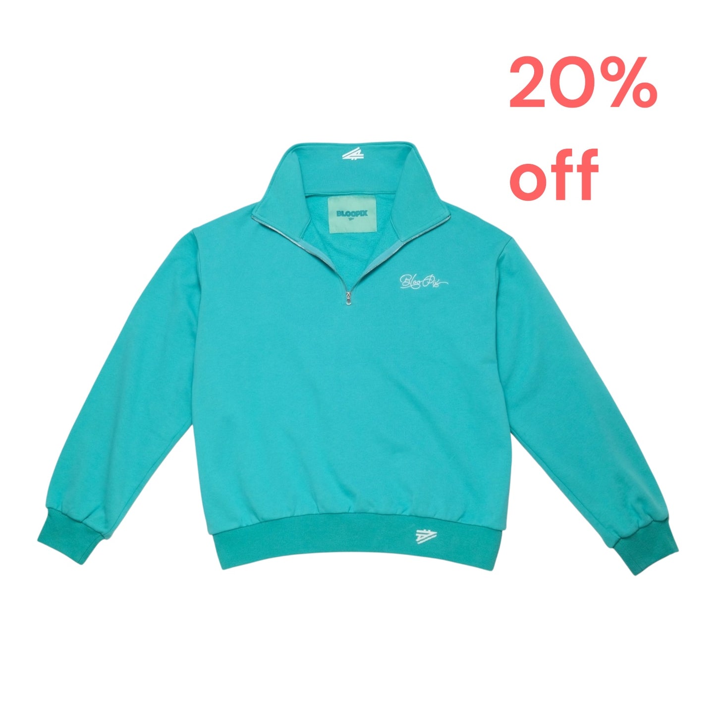 Stand highneck sweatshirt