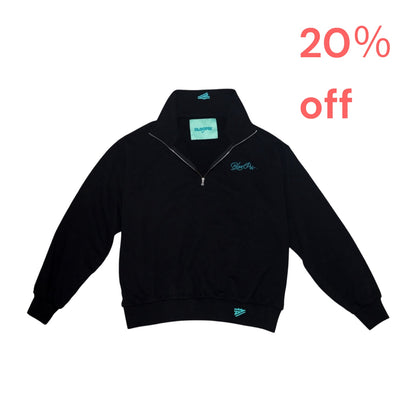 Stand highneck sweatshirt