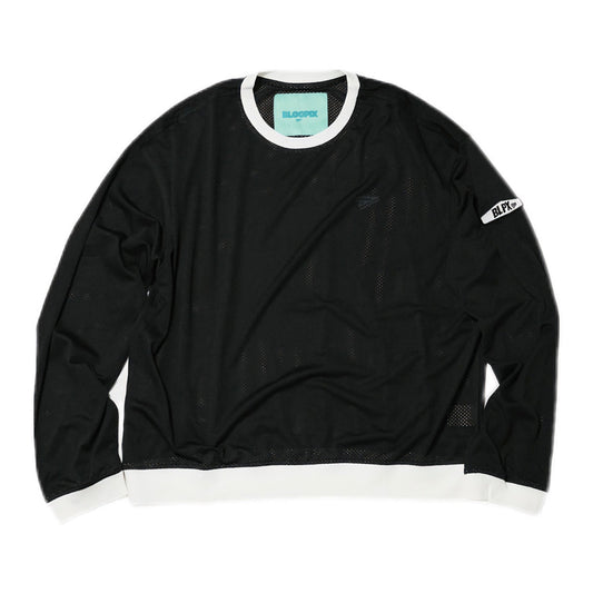 Mesh nylon longsleeve ‘MOTO ‘shirt