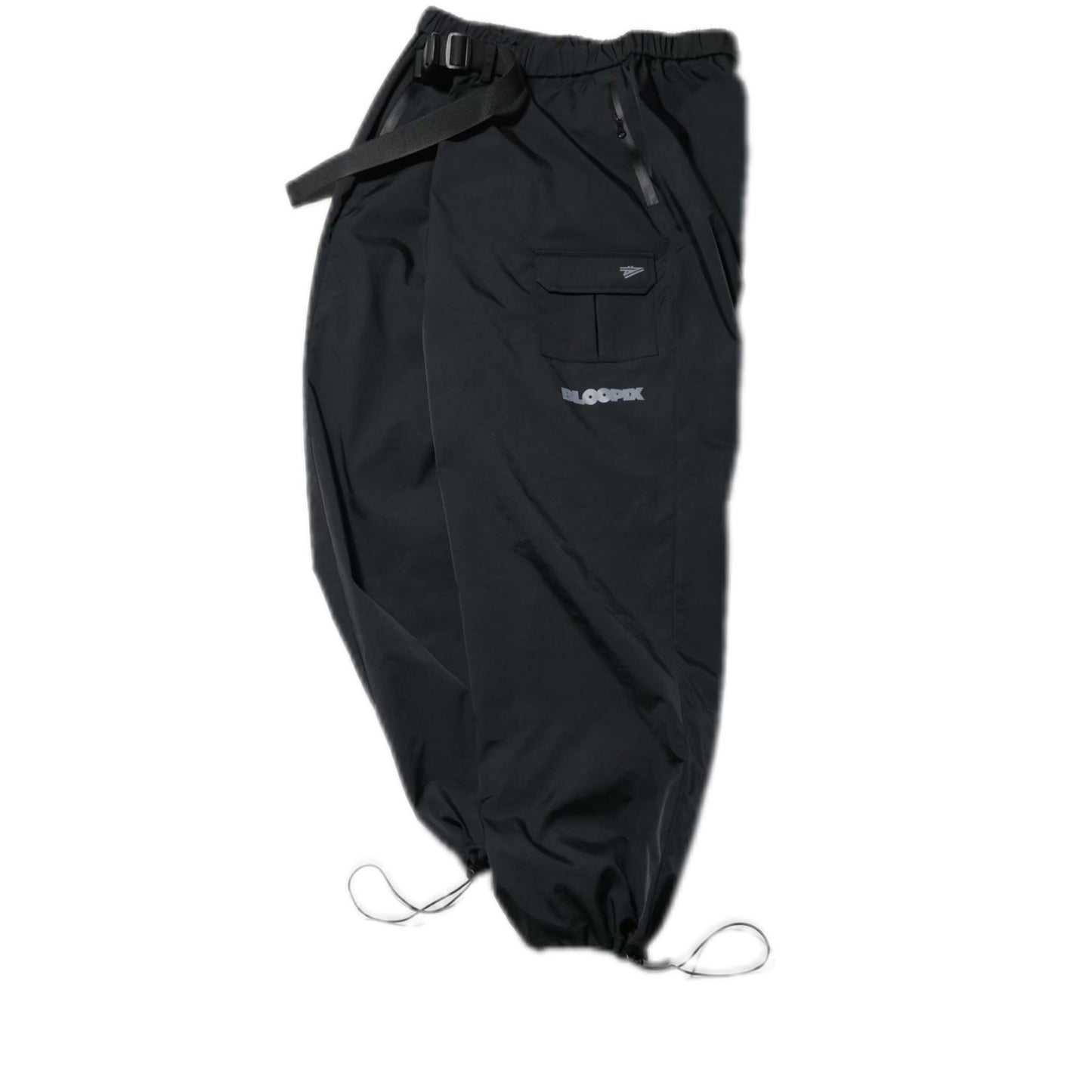 Water-repellent nylon pocket pants