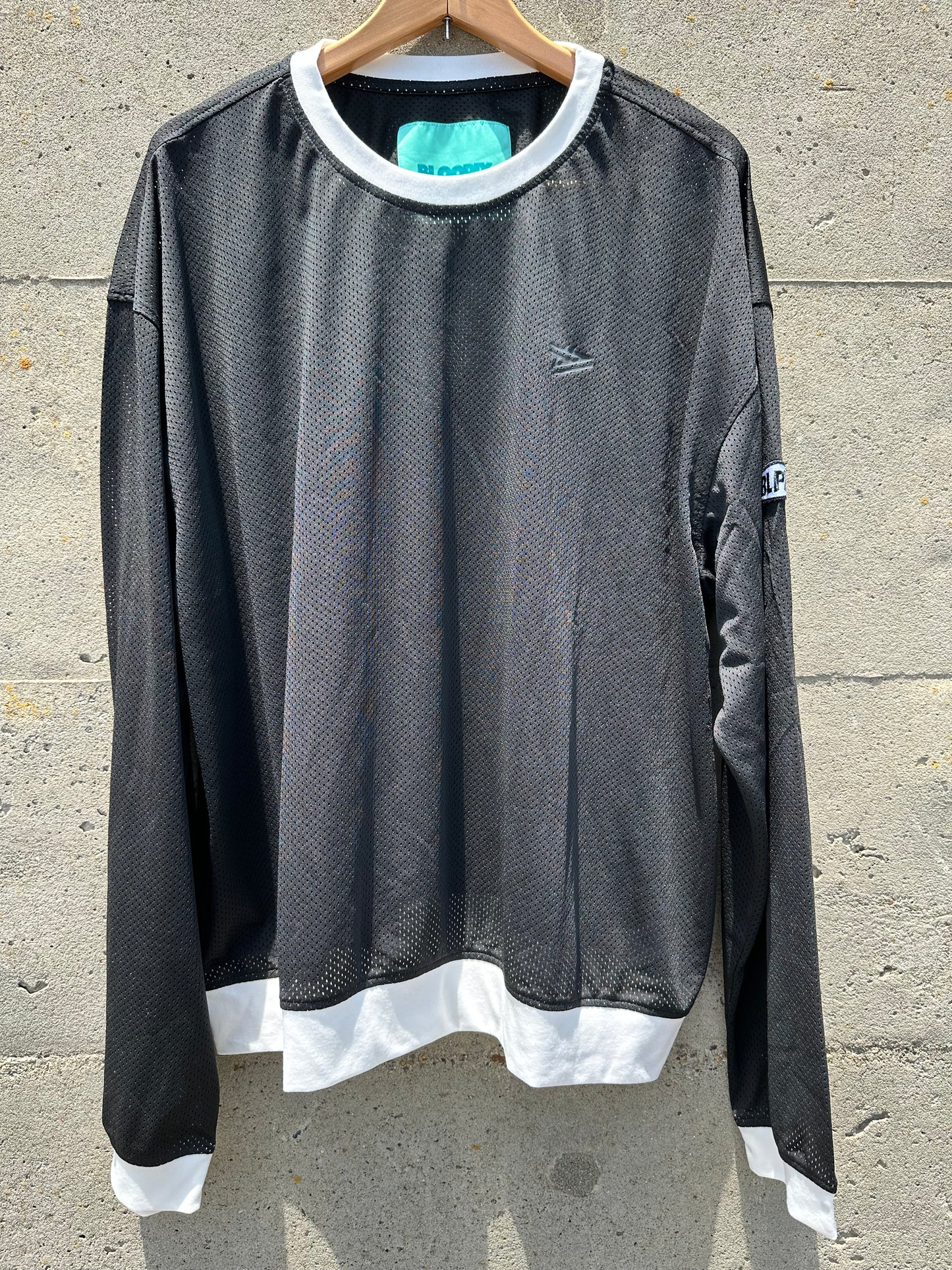 Mesh nylon longsleeve ‘MOTO ‘shirt