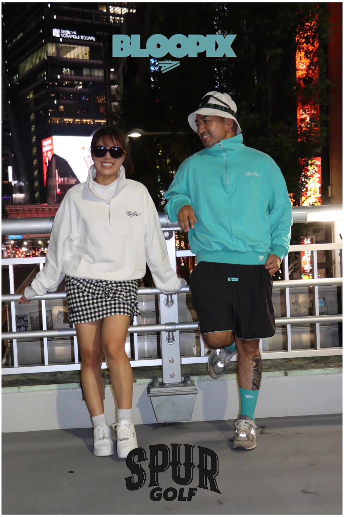 Stand highneck sweatshirt