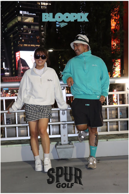 Stand highneck sweatshirt