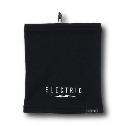 LONG KNIT NECK WARMER - BLACK