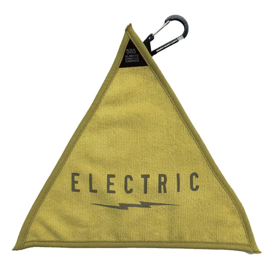 VOLT MICROFIBER CARABINER TOWEL - MUSTARD