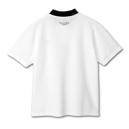 ONE POINT GOLF LOGO S/S POLO - WHITE