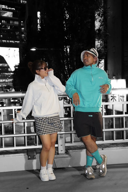 Stand highneck sweatshirt