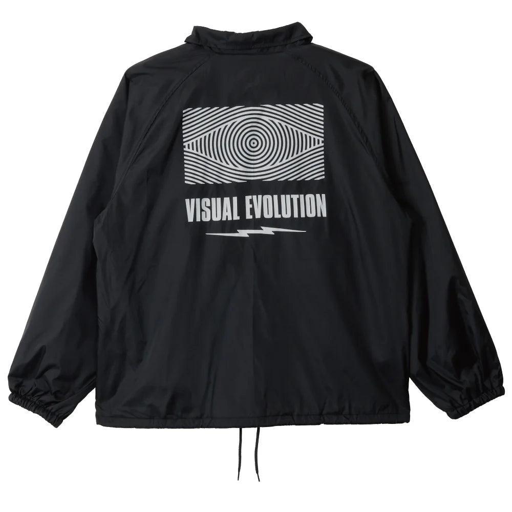 V.E COACH JACKET - BLACK