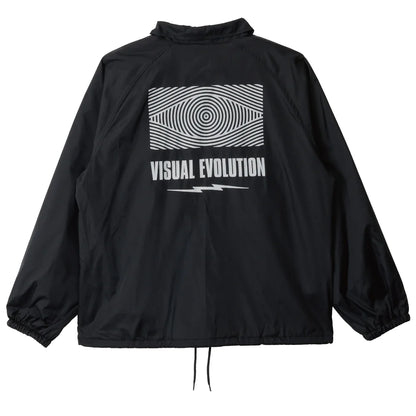 V.E COACH JACKET - BLACK