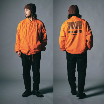 V.E COACH JACKET - BLACK