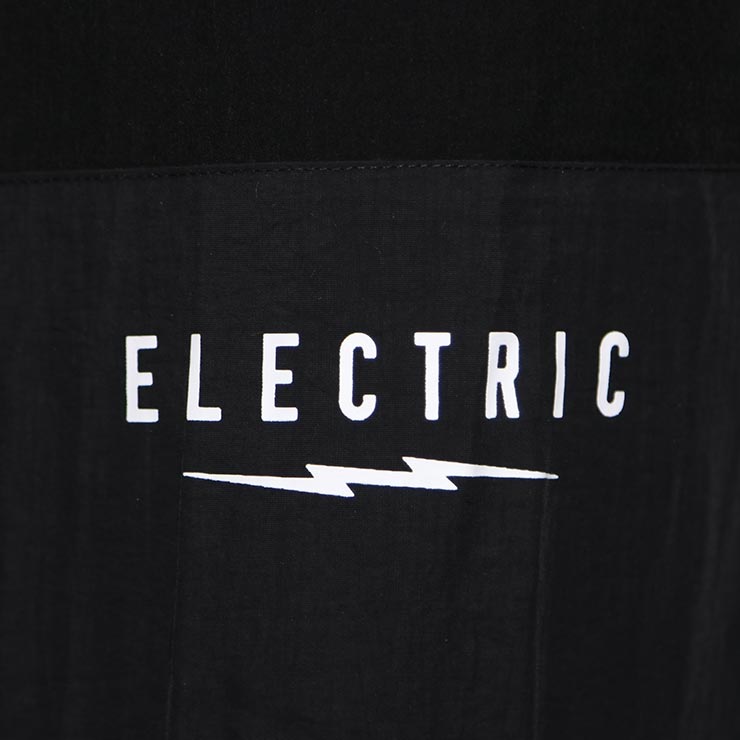 GOLF LOGO MOCK NECK NYLON CARGO POCKET S/S TEE